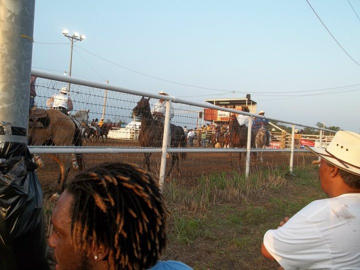 Larry Franklin's album, gransons at the rodeo June 11, 2011