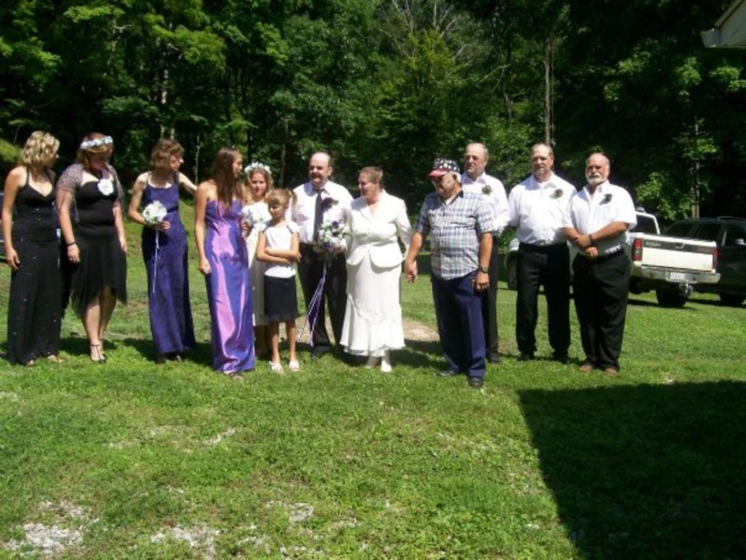 Beverly Nelson's album, wedding
