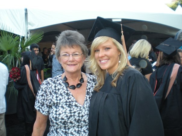 Wes Wright's album, Whitney's College graduation