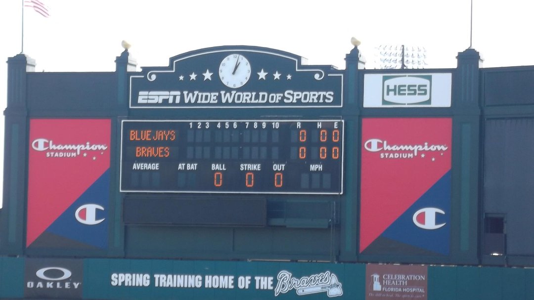 Brad Stevens' album, blue jays vs braves