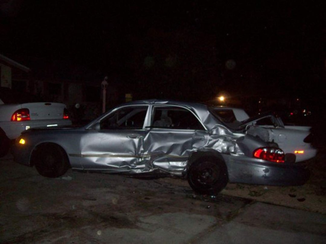 Sandra Queipo's album, car crash