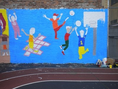 Stacy Bessen's album, PS 58 Mural
