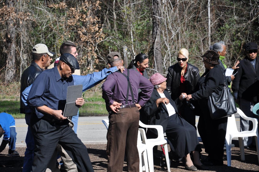 Reginald Archer's album, Bill Kelley & Dinah Rush Historical Marker Dedication