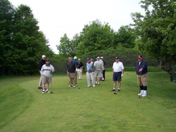 David Flockhart's album, golf trip