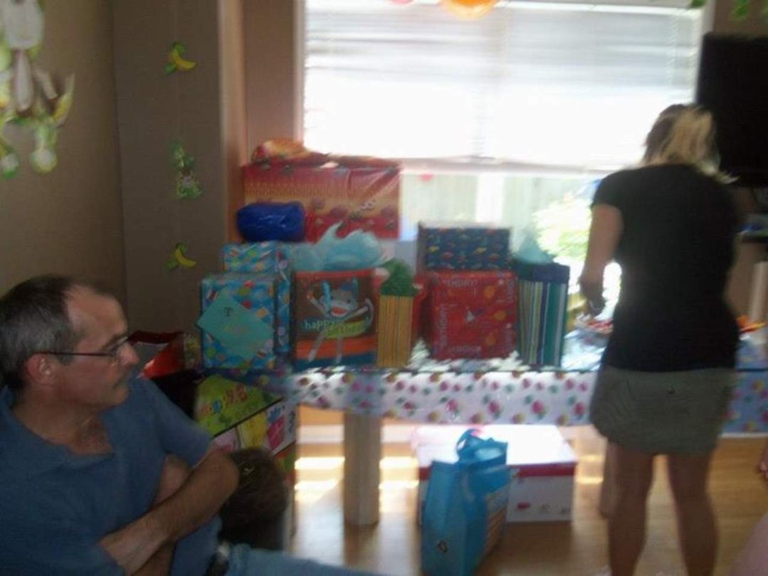 Sandra Creighton's album, Owens Birthday Party