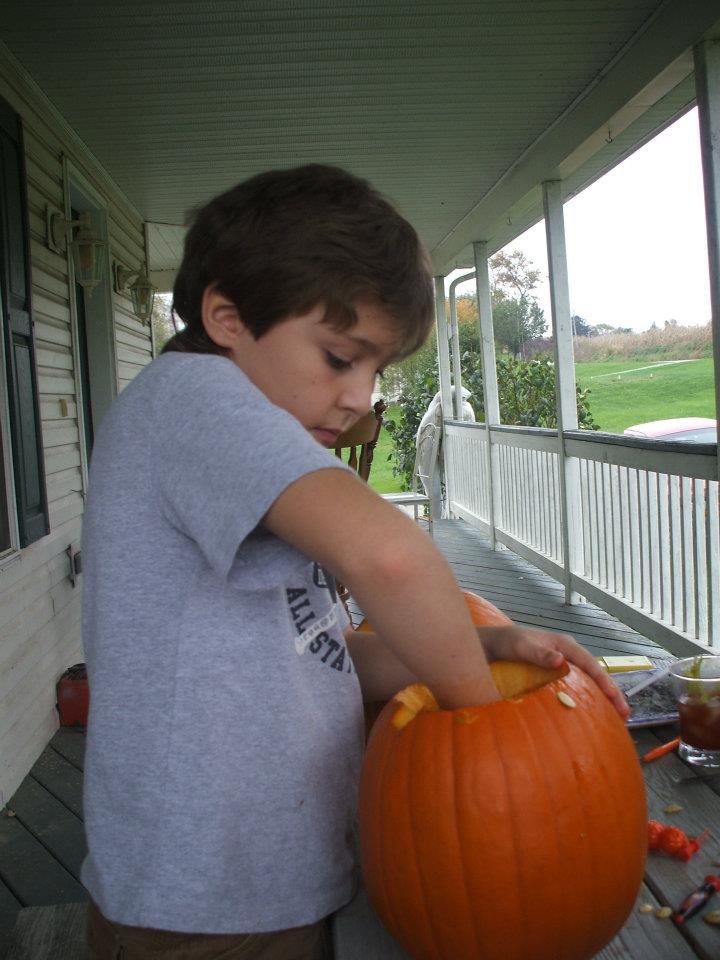 Chassity Jackson's album, Pumkin carving and costumes October 22, 2011