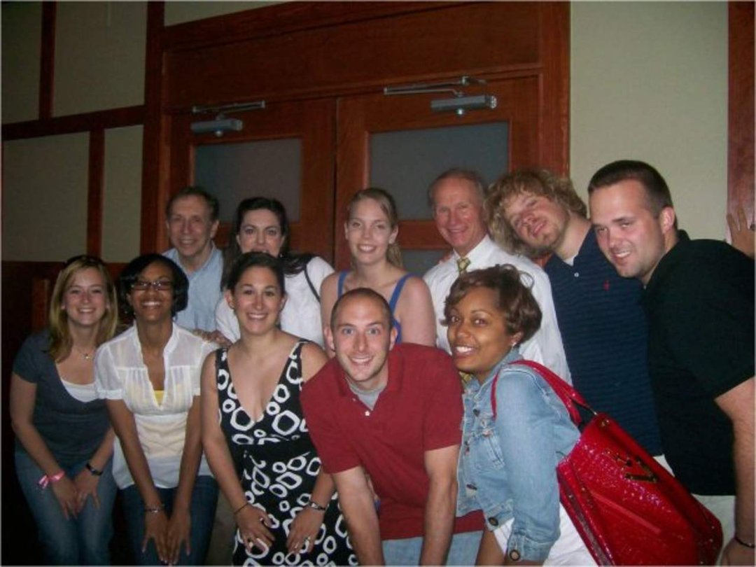 John Bishop's album, graduate students