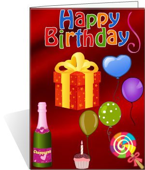 Regina Diaz's album, Birthday Cards Photos