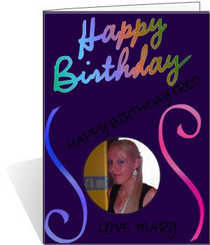 Bobby Wright's album, Birthday Cards Photos