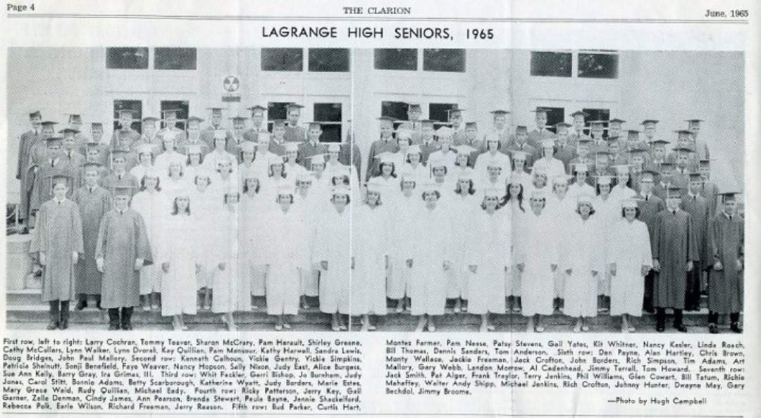 Patsy Crews' album, Class of 65