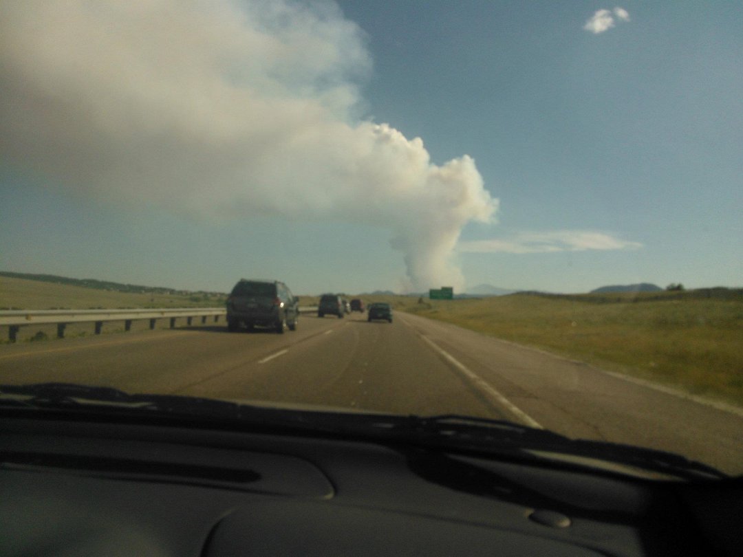 Raquel Chambers' album, Waldo Canyon Fire in Colorado Springs