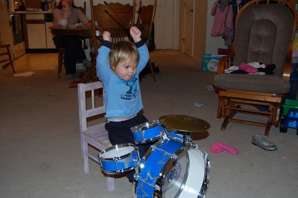 David Dickey's album, Caleb - Future Rocker?!