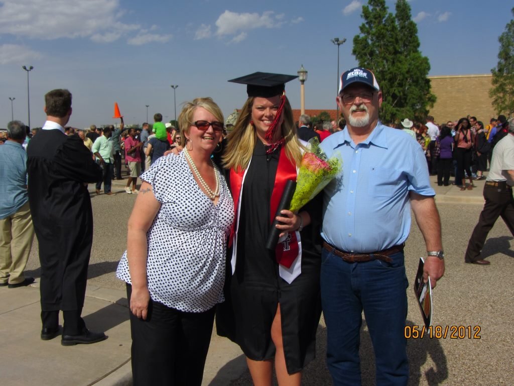 Larry Williams' album, Brittany' Graduation from Texas Tech University's