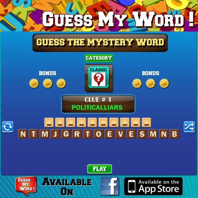 Mary Gilliam's album, Guess My Word! Photos