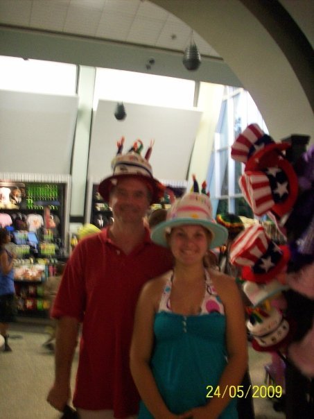 Jennifer Fischer's album, family funny hats