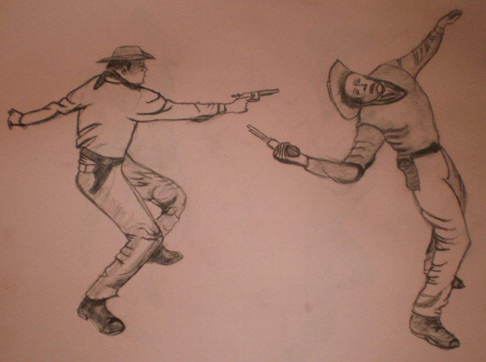Melvin Allen's album, My school drawings