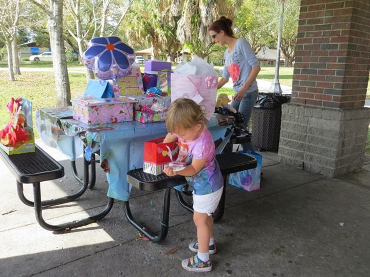 Donetta Wheeler's album, Sierra's 4th birthday party