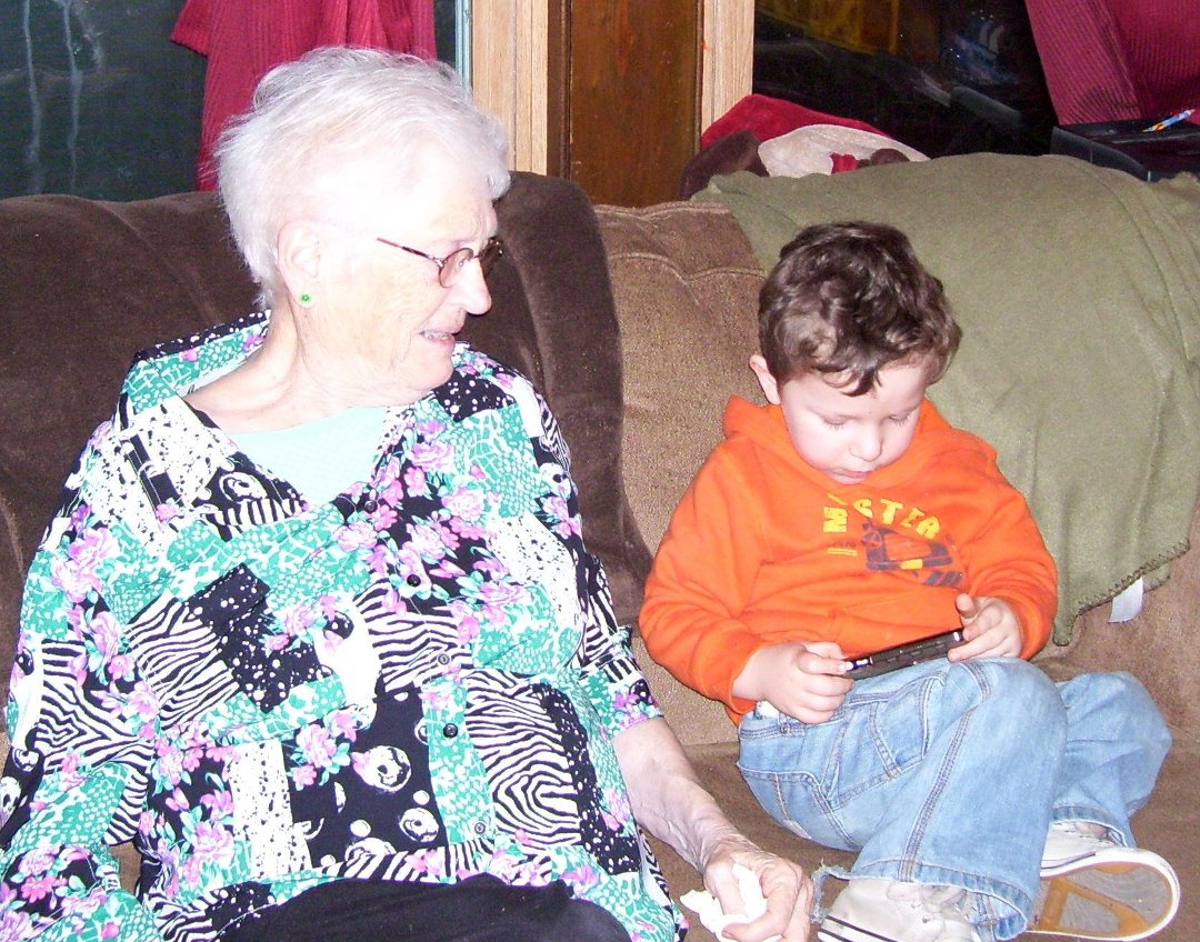 jennifer smirh's album, Gramma Rand and her boys :)