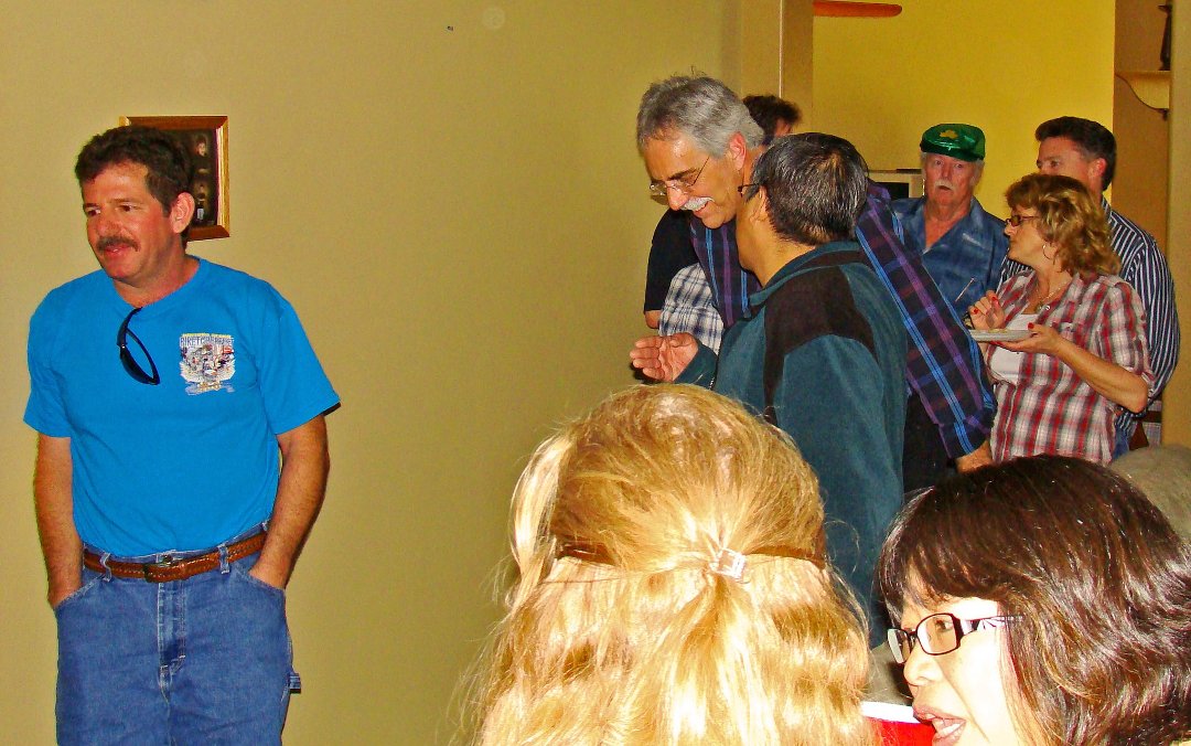 Ron Senger's album, Rich's retirement party
