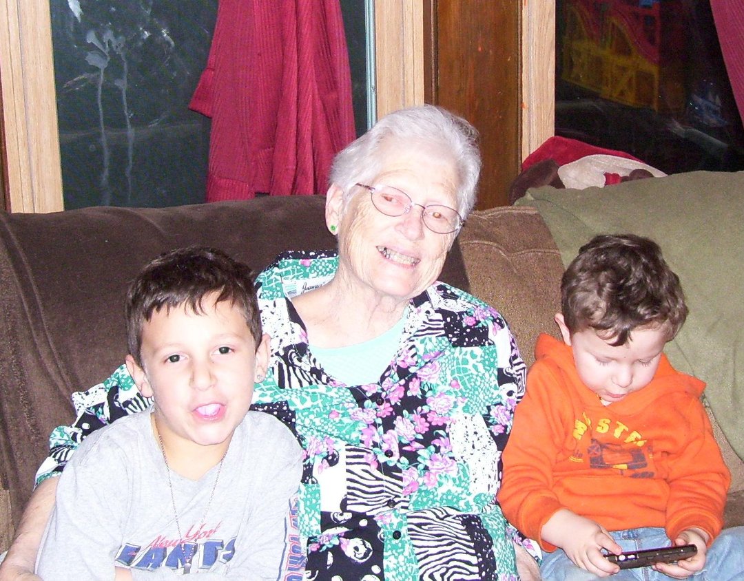 jennifer smirh's album, Gramma Rand and her boys :)