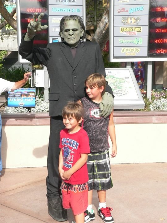 Devon Merritt's album, Disney land & Universal studios