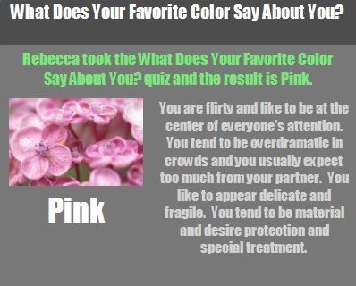 Becky Blake's album, What Does Your Favorite Color Say About You? Photos