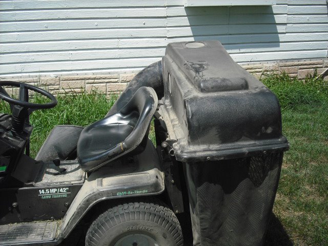 John H Webb's album, John Webb's used lawn mower