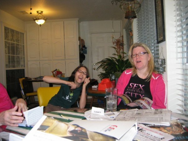Billy Storey's album, At home, Terri,Hannah and Haley visiting