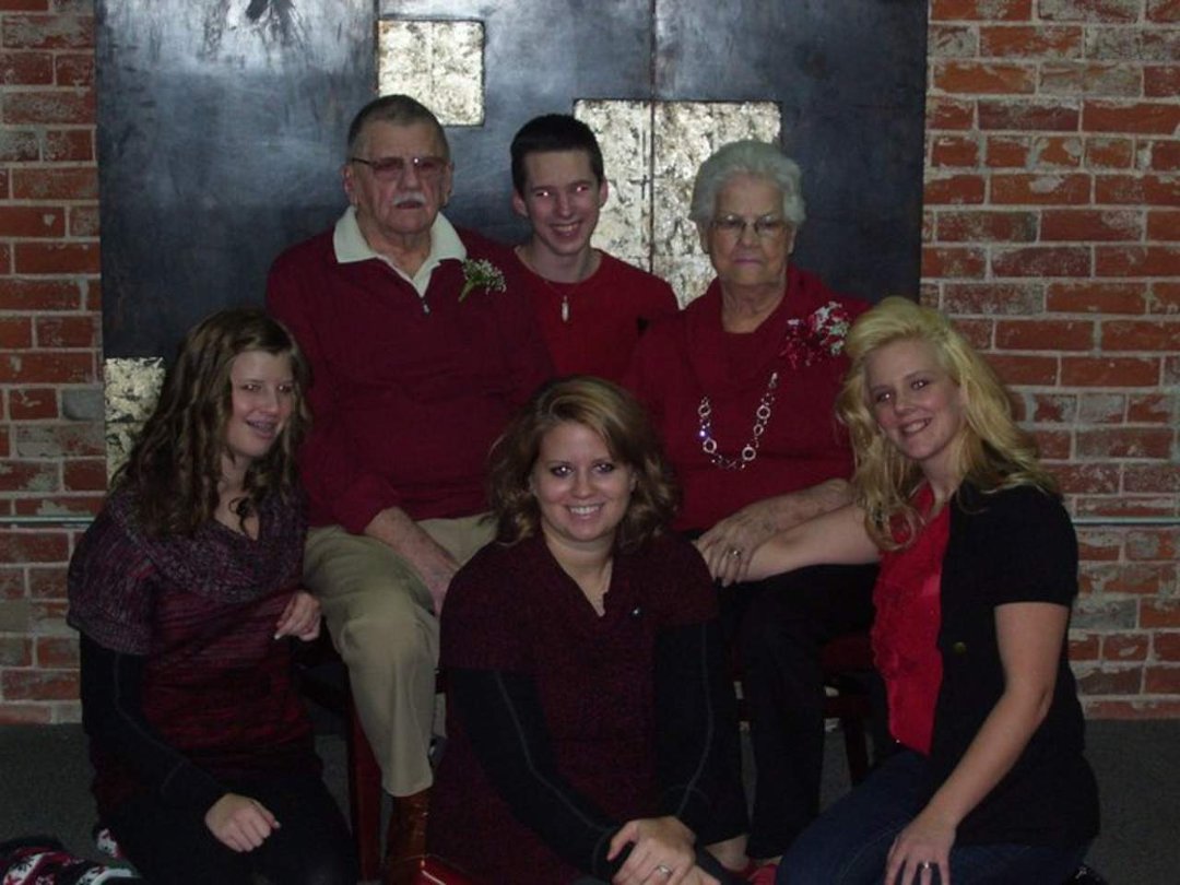 Sharon Simmons' album, mom and dads anniversary  66 th