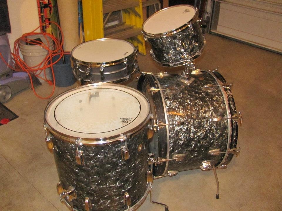 John Cleveland's album, Vintage Drum Restoration Projects