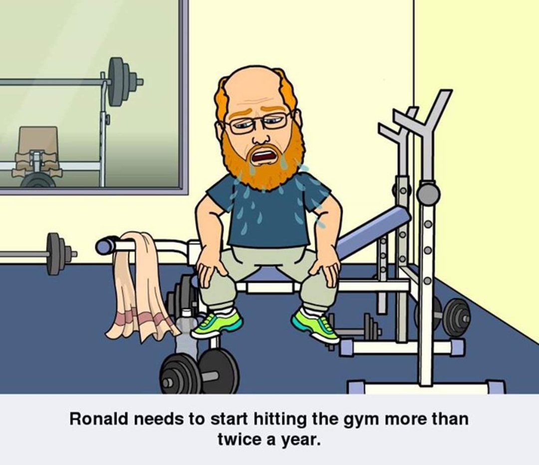 Ronald Cooper's album, Bitstrips Photos