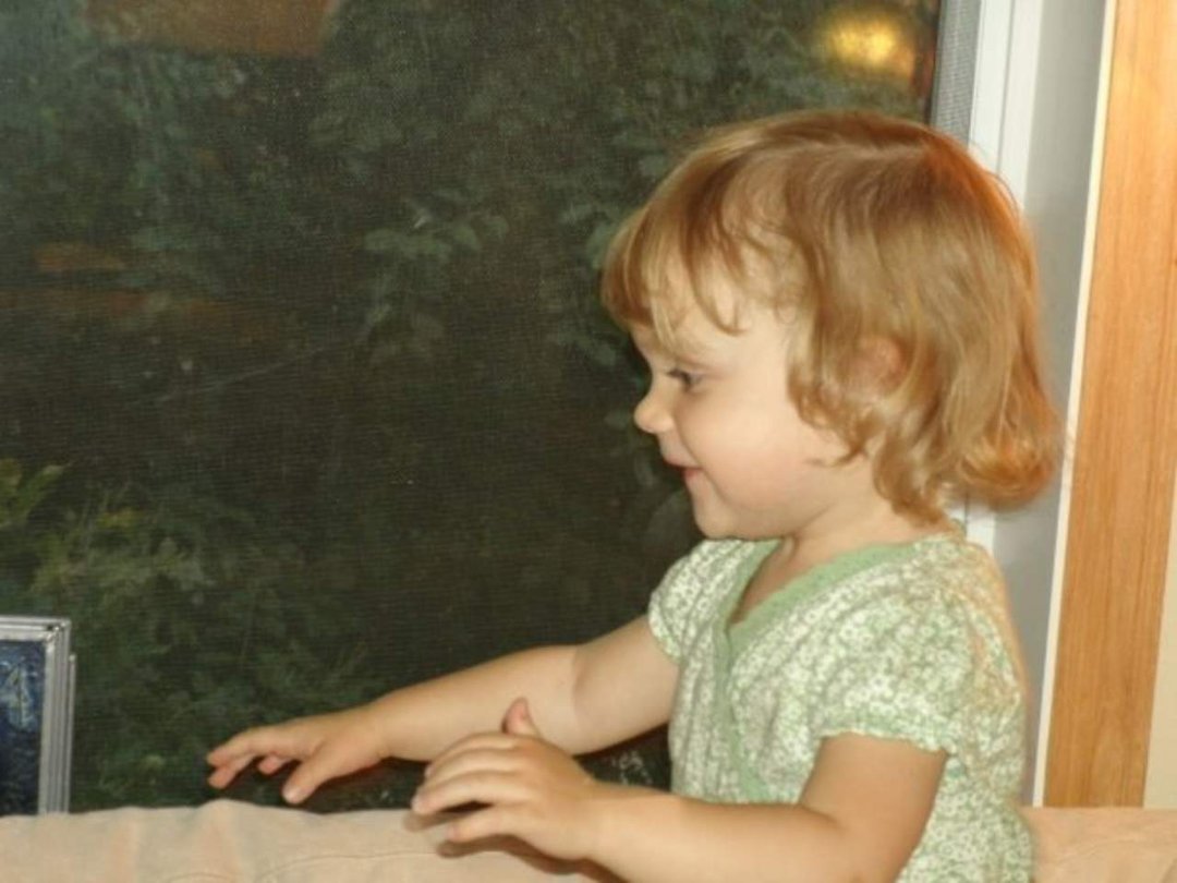 Robert D'angelo's album, Josie at 26 months`& Miss Ktty