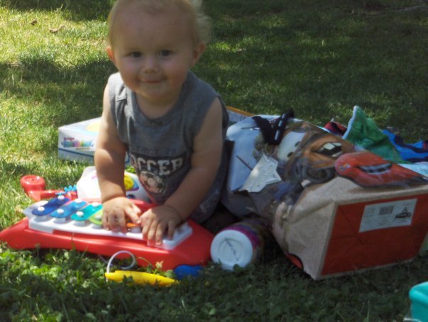 Kari Stringfellow's album, grandsons one year birthday ( daniel Jr)