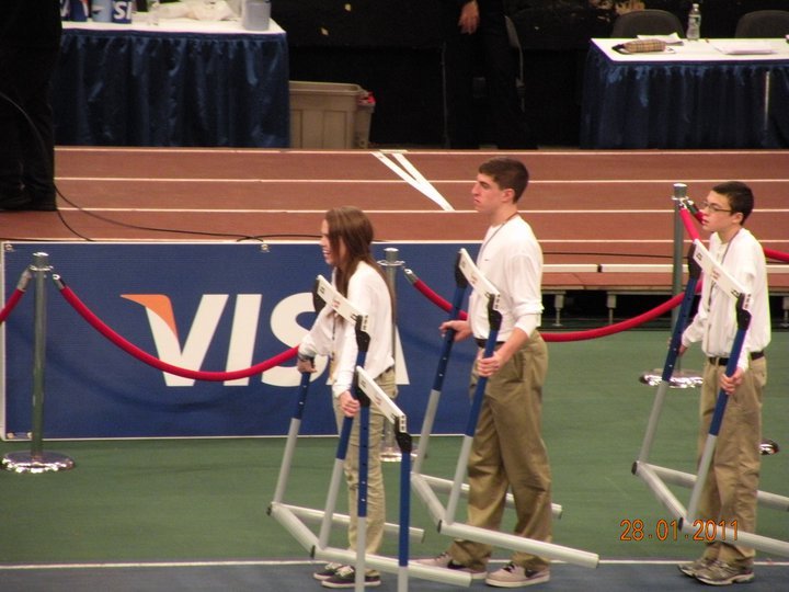 David Albin's album, Millrose Games