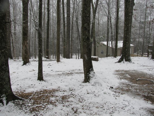 Lessie Gray's album, snow pictures