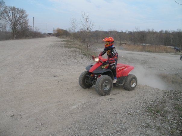 Tim Newby's album, Family ATV day