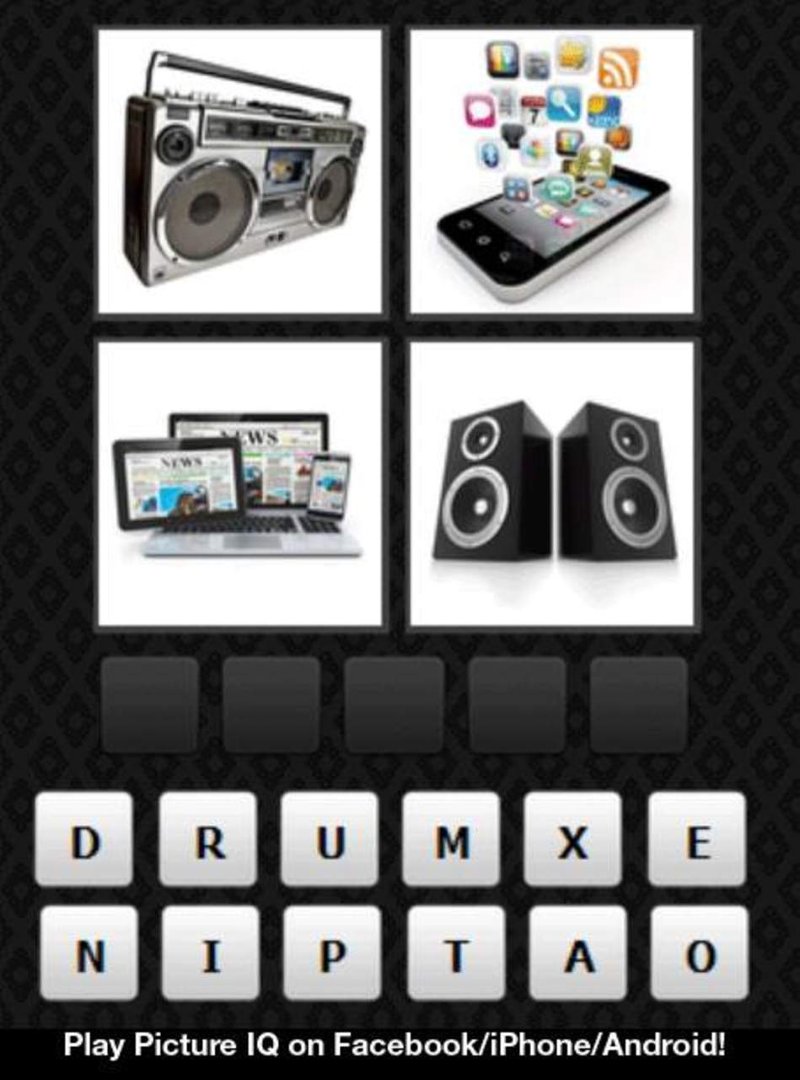 John Simmons' album, Picture IQ: Guess the Word Photos