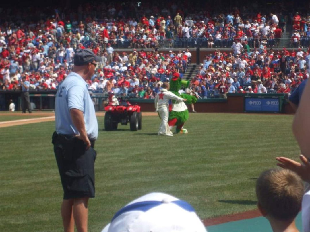 Fred Warder's album, phillies game with my granddaughter caitlin-phils won 6/5