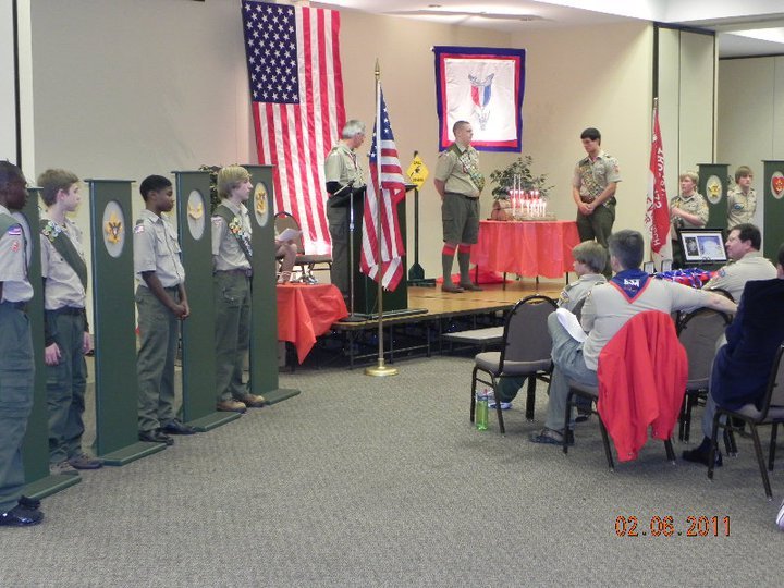 Sandra Lankford's album, Presentation of Eagle Scouts - George Harris & Ricky Rojas (Ge