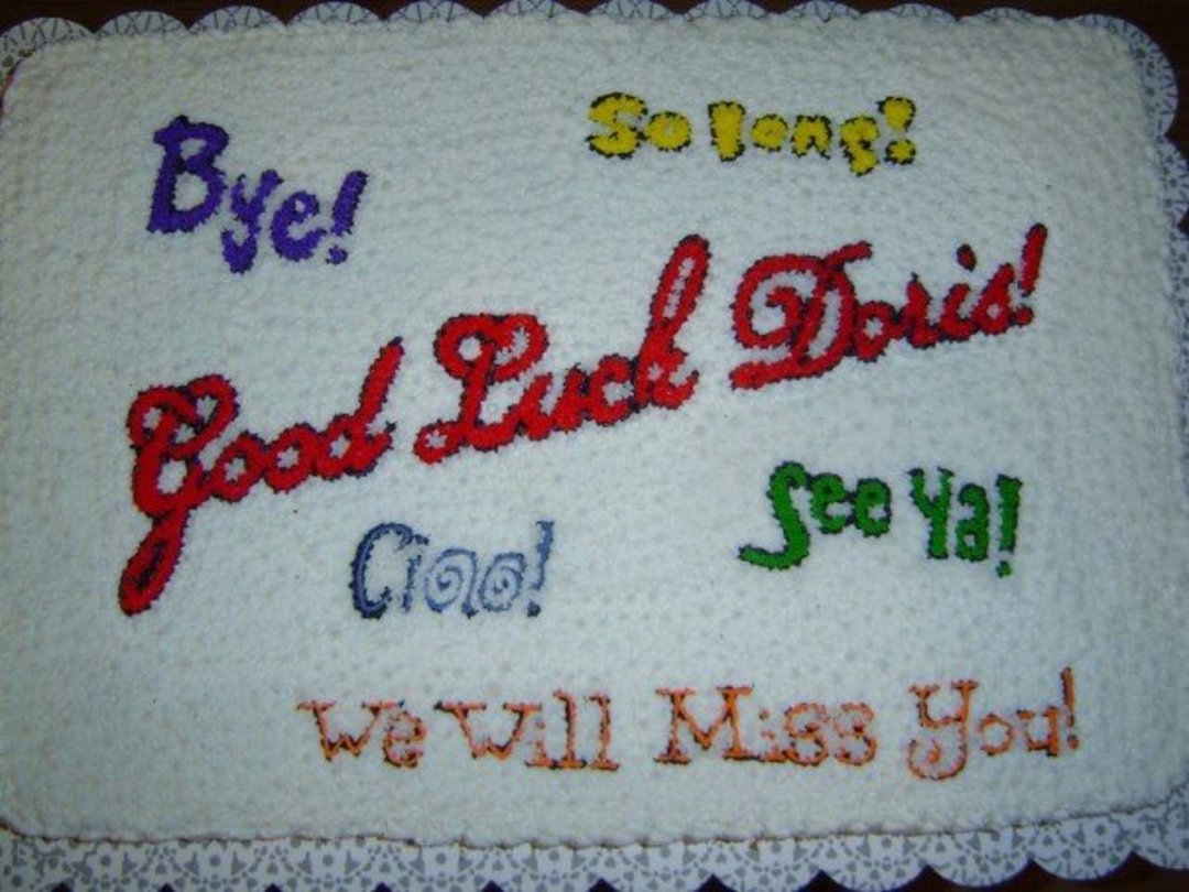 Candy Mudry's album, Cakes I have done...