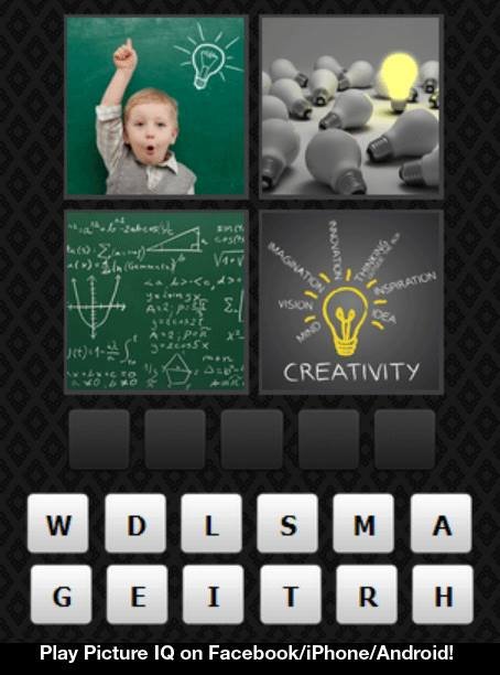 John Simmons' album, Picture IQ: Guess the Word Photos