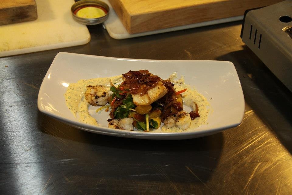 Billy Parrish's album, Game dinner and cooking demonstration