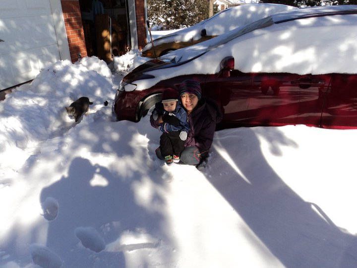 Billy Armstrong's album, Snow pix
