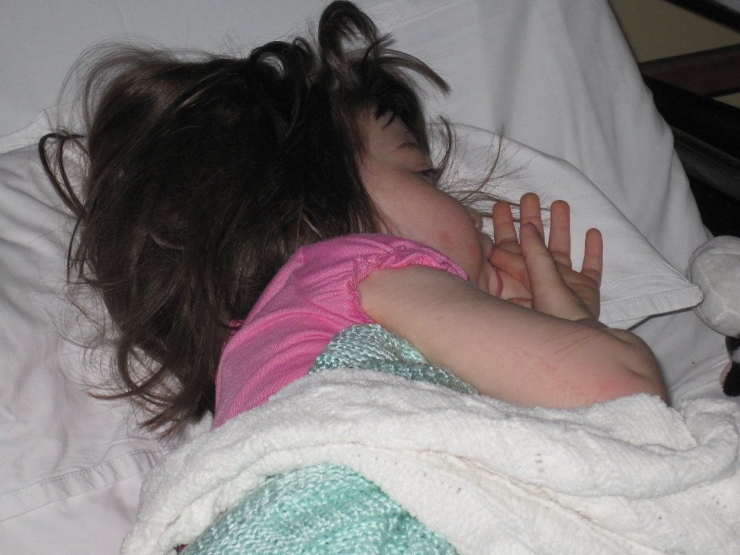 Jennifer Stuart's album, Carina at the hospital