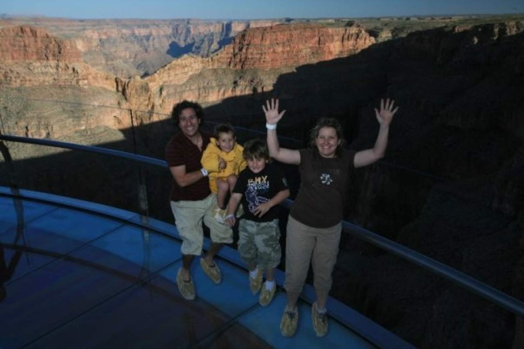 Fran Balderrama's album, Family at Grand Canyon