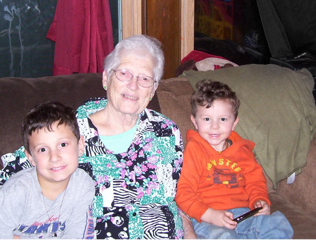 jennifer smirh's album, Gramma Rand and her boys :)