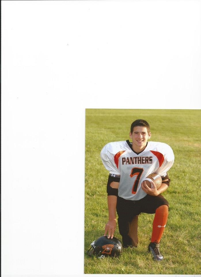 shirlee bennett's album, Quin 2012 football pic. hereis my football grandson