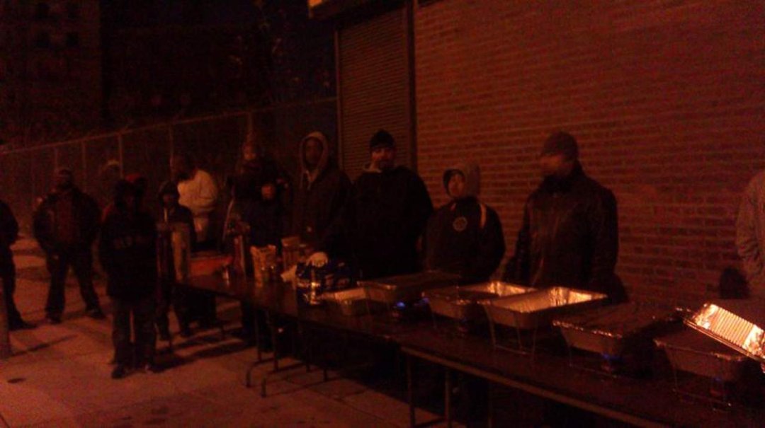 Sheldon Alexander's album, Freedom Christian Bible Fellowship feeding the homeless