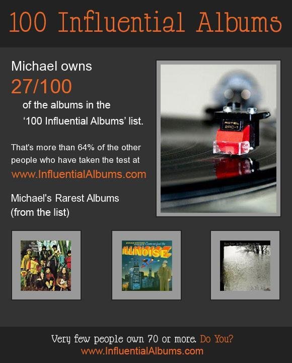 Michael Swanson's album, Influential Albums Photos