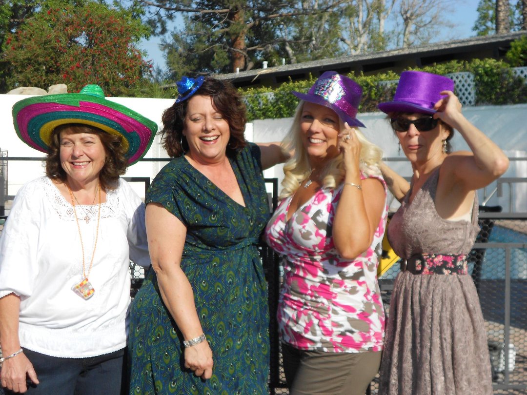 Julia Sweeney's album, May birthday party